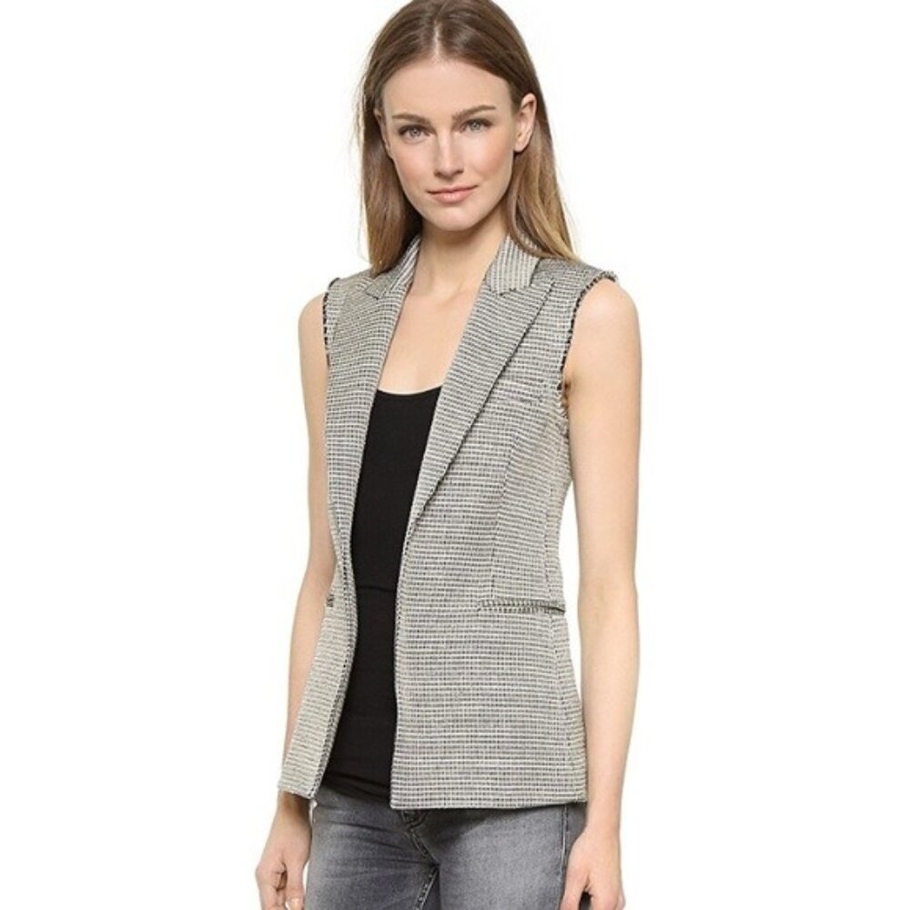NWT - $375 Theory Eldora Patterned Suiting Vest